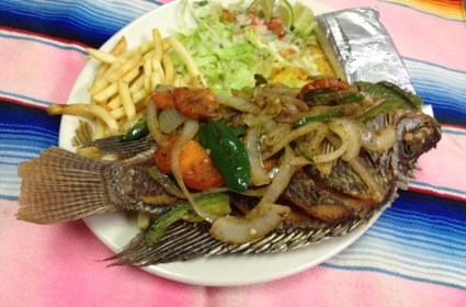 Rica mojarras fritas Rica mojarras fritas